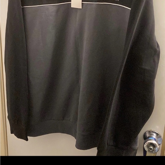 Men’s Athletic Long Sleeve Color-Blocked Pullover Sweatshirt by Calvin Klein